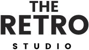 Bold black text reading 'THE RETRO' in a clean, modern font.