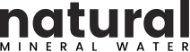 Black text reading 'natural' in lowercase letters.
